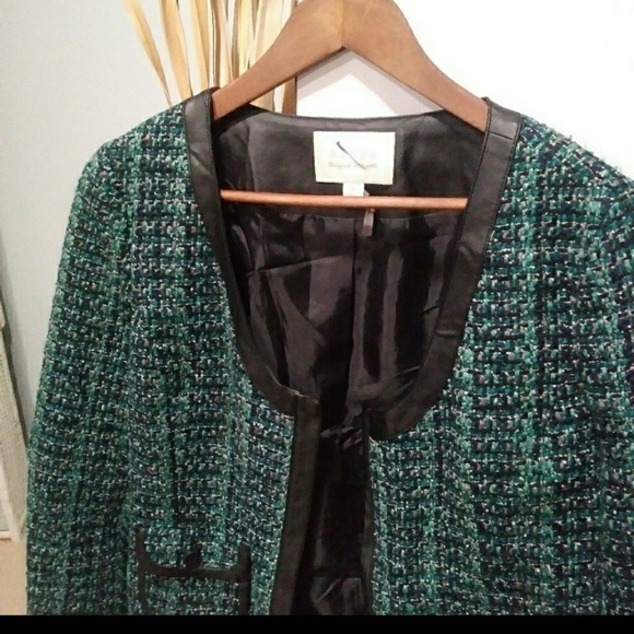 Hinge Zipper Blazer Size m - Picture 2 of 5